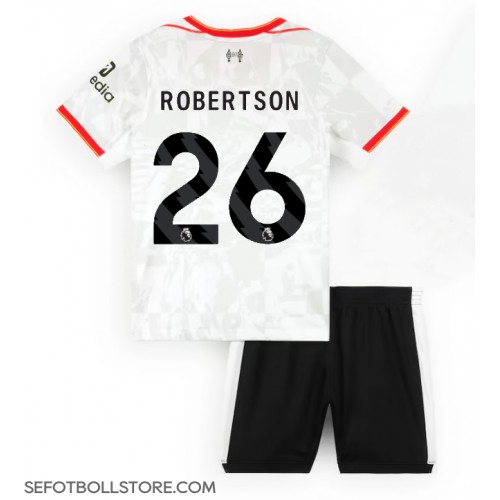 Liverpool Andrew Robertson #26 Replika babykläder Tredjeställ Barn 2024-25 Kortärmad (+ korta byxor)